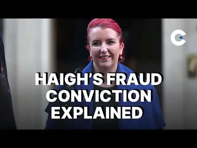 Video thumbnail for Why has transport secretary Louise Haigh quit?