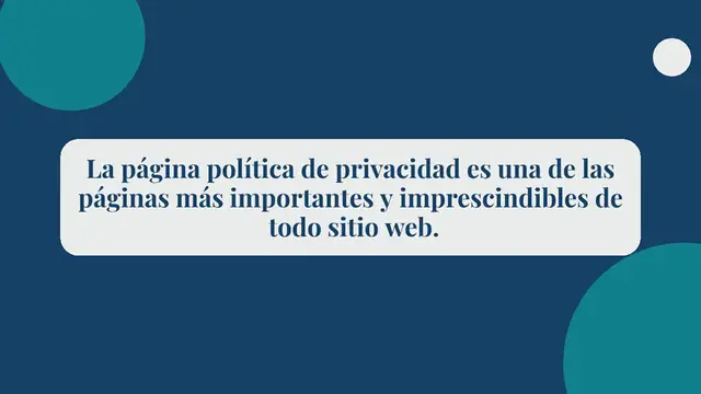 Video thumbnail for Los 8 mejores generadores de políticas de privacidad para el cumplimiento legal
