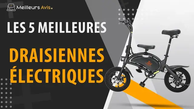 Video thumbnail for ⭐️ MEILLEUR DRAISIENNE ÉLECTRIQUE - Avis & Guide d'achat (Comparatif 2022)