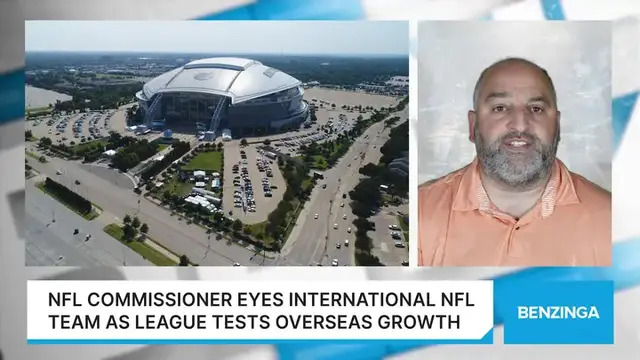 'Video thumbnail for NFL Commissioner Eyes International NFL Team As League Tests Overseas Growth'