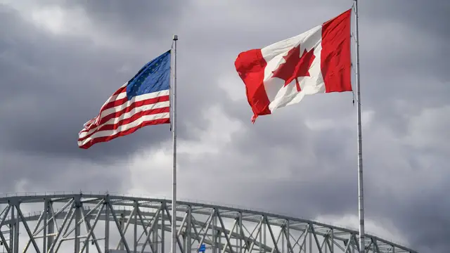 Video thumbnail for Trump revives 1930 trade law to hit Canadian goods with 50% tariffs