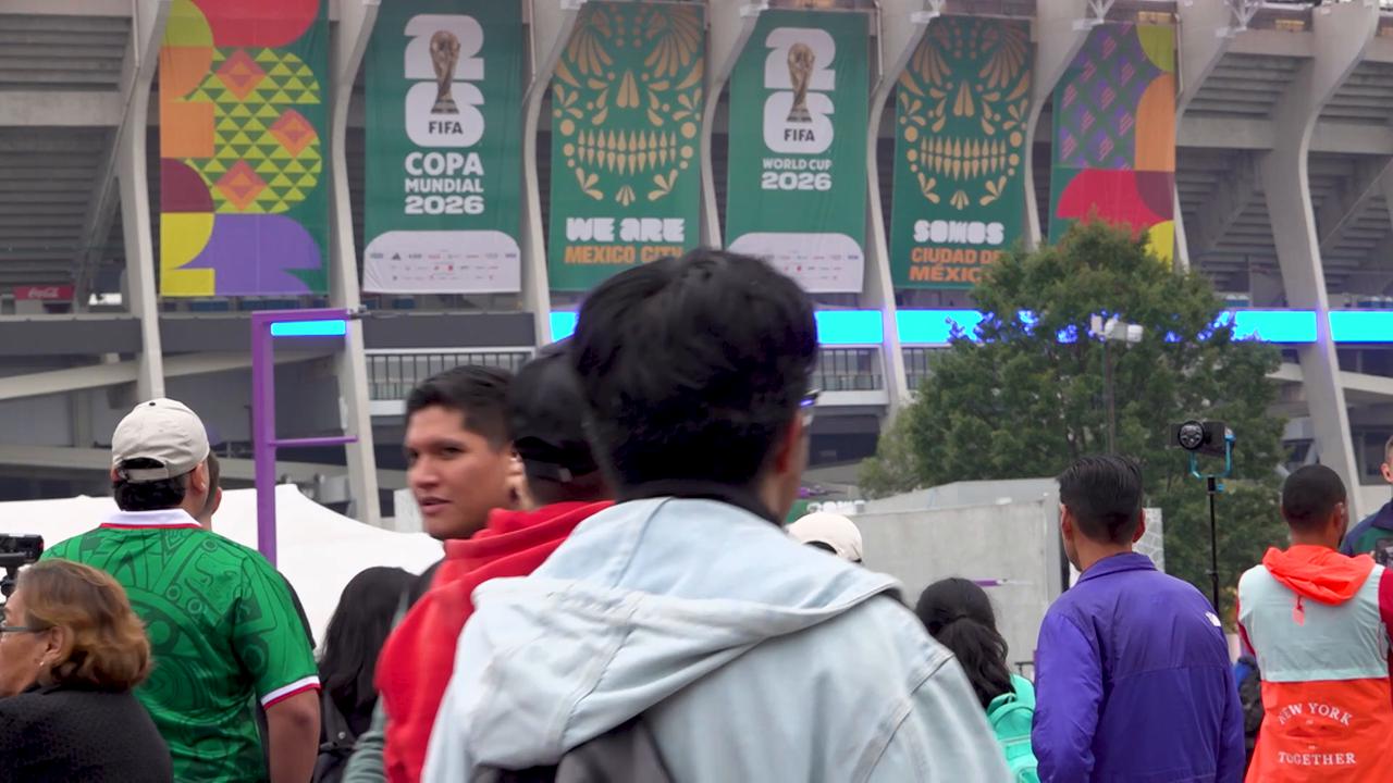 Video thumbnail for Mexico: Mexico City moves forward with final preparations for 2026 World Cup.