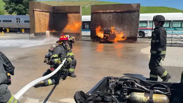 Video thumbnail for Teen firefighter camp aims to inspire future volunteers on Long Island