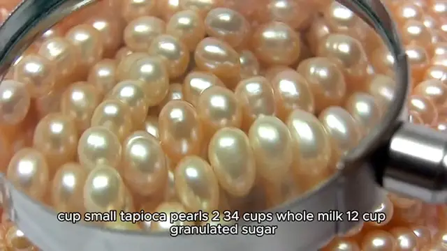 Video thumbnail for Homemade Tapioca Pudding