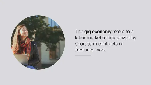 Video thumbnail for The Gig Economy: Opportunities and Challenges