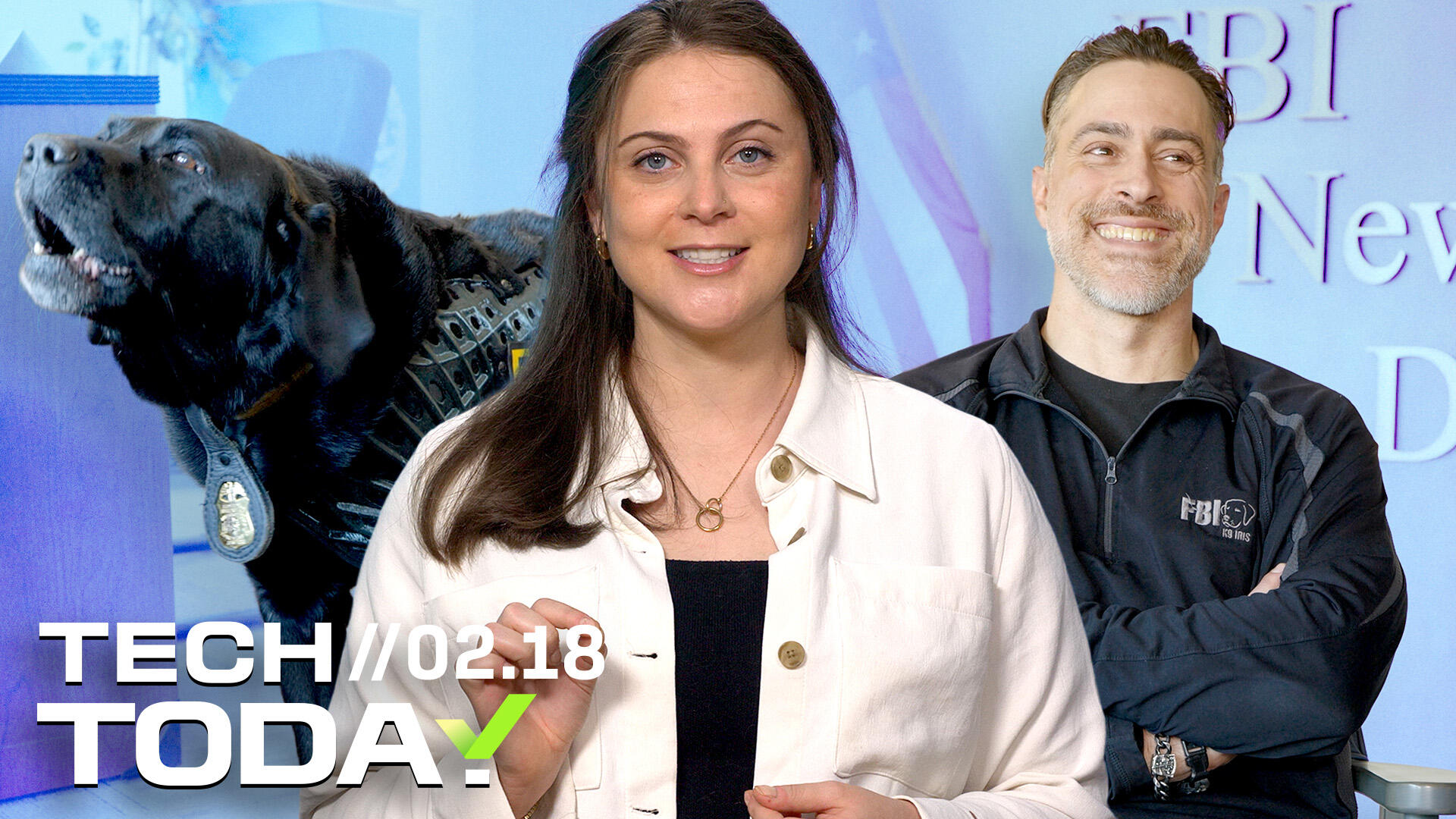 Video thumbnail for From CIA Spies to Missing Persons: The Incredible Career of FBI K-9 Iris | Tech Today