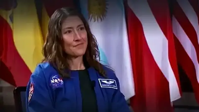 Video thumbnail for NASA astronaut Christina Koch on life in space, humanity and her African connection