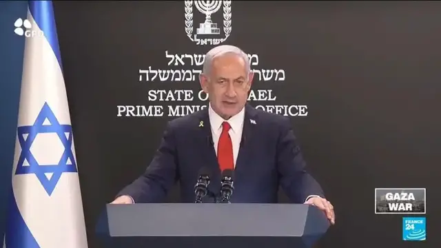 'Video thumbnail for Israel's Netanyahu speaks to international press - our analysis'