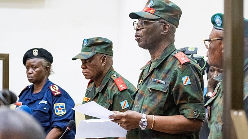 Video thumbnail for DR Congo court sentences 54 to death in final verdict on murder of UN experts