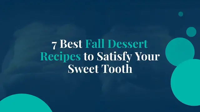 Video thumbnail for 7 best fall dessert recipes