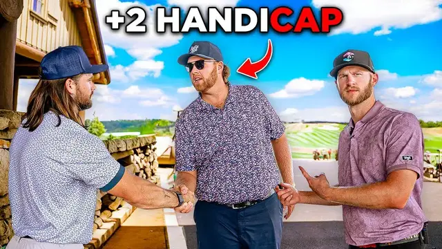 'Video thumbnail for We sandbagged the “biggest” YouTube golfer'