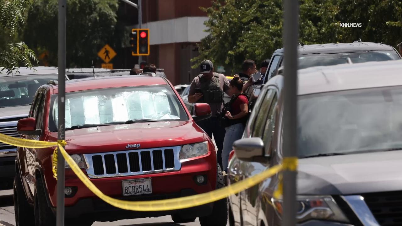 Video thumbnail for US, Bakersfield: Bakersfield Hostage Situation at Bank with Explosive Device.