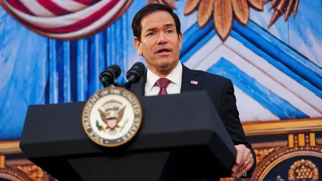 Video thumbnail for Rubio heads to Colombia, Ecuador, Peru after right-wing victories in region