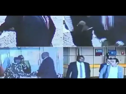 Video thumbnail for CCTV footage | Rashid Echesa from DP Ruto office links him to KeneI Ksh 39B arms scandal DCI