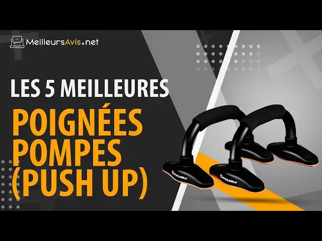 Video thumbnail for ⭐️ MEILLEURE POIGNÉE POMPE (PUSH UP) - Avis & Guide d'achat (Comparatif 2020)