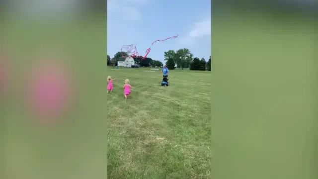 Video thumbnail for Boy With Special Needs Celebrates Getting Kite Off The Ground For First Time | Happily TV