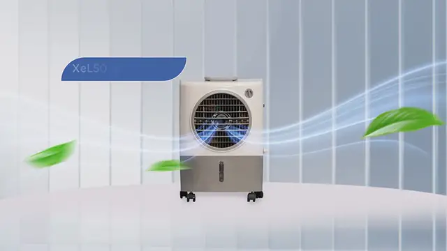Video thumbnail for Portable Swamp Coolers - 1300 CFM MC18M Evaporative Air Cooler with 2-Speed Fan