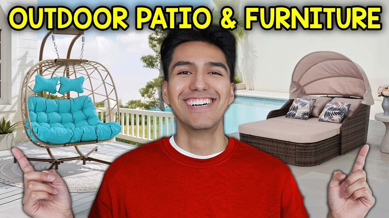 Video thumbnail for 10 Best Outdoor & Patio Furniture For 2026 (Wayfair)