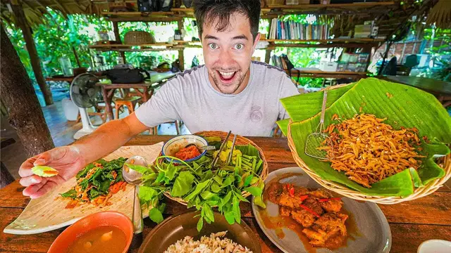Video thumbnail for Thai Food in LEAST VISITED Town in Thailand  UNSEEN Fishing in Phatthalung!