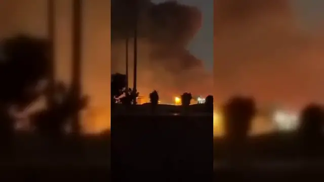 Video thumbnail for Libya: Ammunition Depot Blast Shakes Northern Libya.