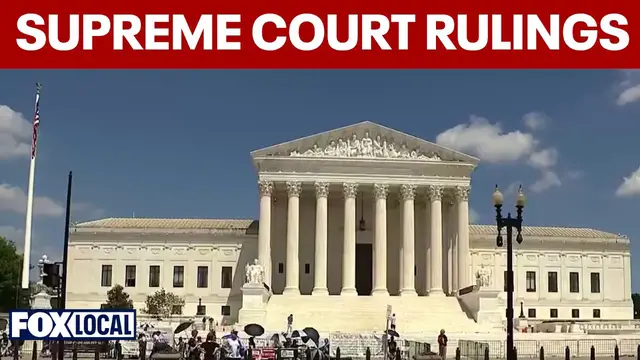 Video thumbnail for Supreme Court expected to ruling on 4 remaining cases