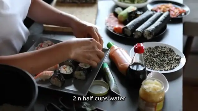 'Video thumbnail for Sushi recipe '