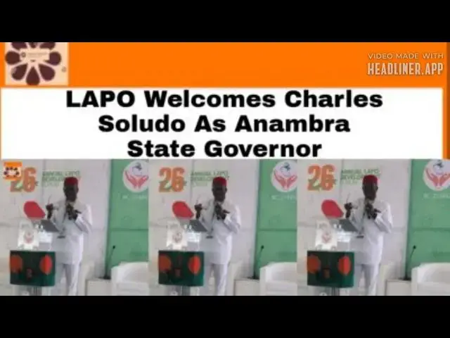 Video thumbnail for LAPO Welcomes Charles Soludo As Anambra State Governor