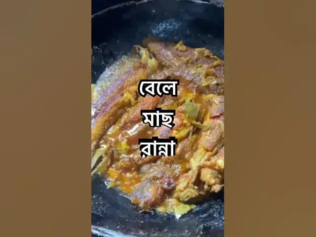 'Video thumbnail for বেলে মাছ রান্না রেসিপি #banglafood'