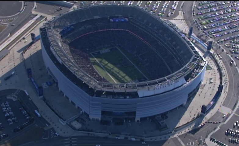 Video thumbnail for MetLife Stadium replaces turf with natural grass ahead of World Cup matches