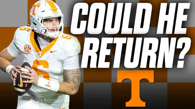 Video thumbnail for a to z sports - tennessee volunteers: joey aguilar's potential 2026 return and ncaa lawsuit