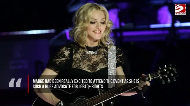 Video thumbnail for Madonna pulled out of a planned surprise appearance at Pride in London over security concerns
