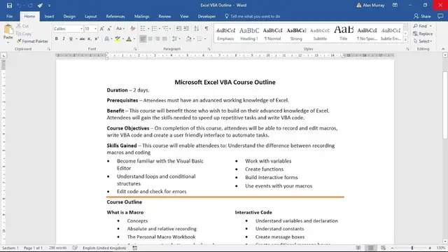 'Video thumbnail for Create Columns in Word in the Middle of a Document'