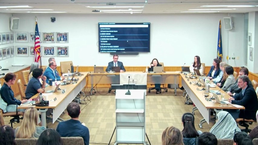 Video thumbnail for Scarsdale school board addresses recent antisemitic incident