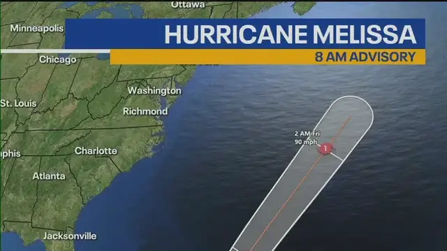 Video thumbnail for Hurricane Melissa latest updates, path