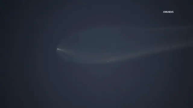 Video thumbnail for US, Los Angeles: Simi Valley SpaceX Starlink Luanch.