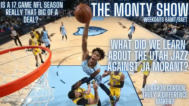 Video thumbnail for The Monty Show: Lakers & Nuggets Improve, Jazz Stand Still in NBA Western Conference!