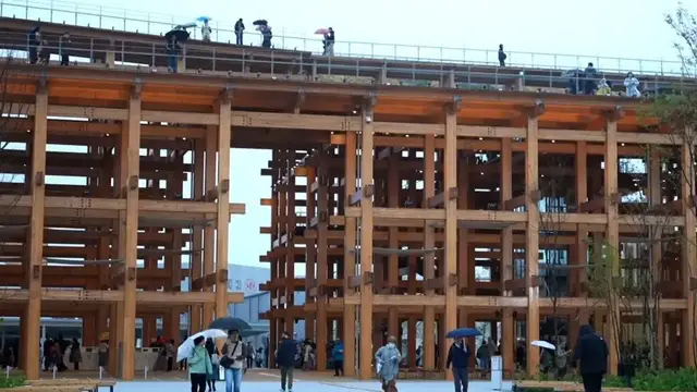 'Video thumbnail for 'Creating a future society for our lives': Osaka Expo 2025 opens in Japan'
