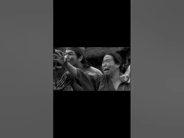 Video thumbnail for OS SETE SAMURAIS: Lavradores usam samurais para defender latifúndio de ladrões de terras produtivas.