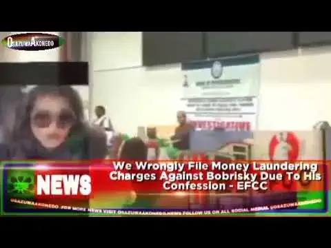 Video thumbnail for We Wrongly File Money Laundering Charges Against Bobrisky Due To His Confession - EFCC