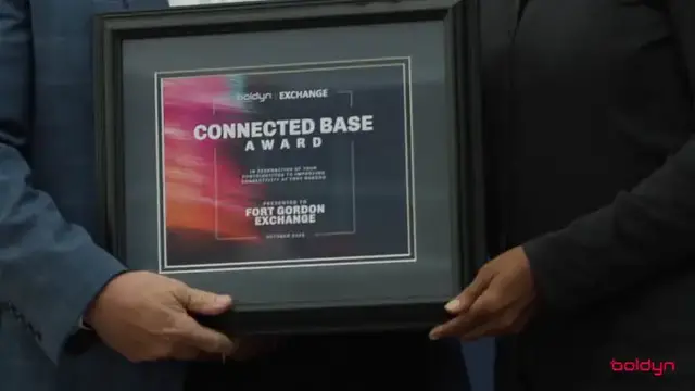 'Video thumbnail for Bringing world-class broadband inside the military fence line'