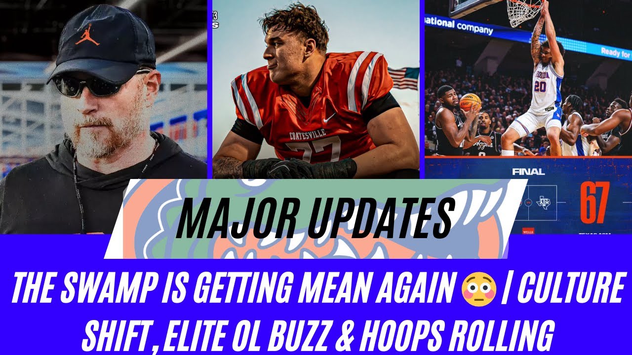 Video thumbnail for THE SWAMP IS GETTING MEAN AGAIN | Culture Shift, Elite OL Buzz & Hoops Rolling