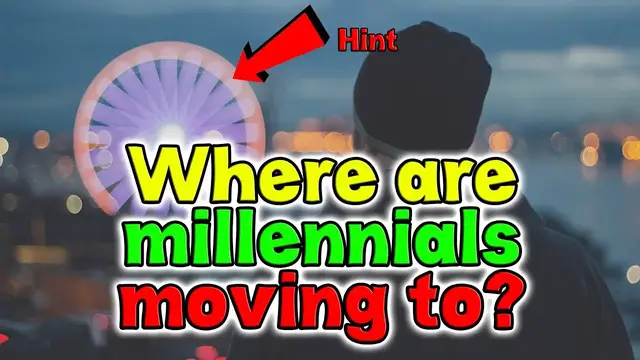 'Video thumbnail for Top 10 Cities Where Millennials Are Moving.'