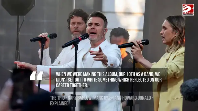 Video thumbnail for Take That announce their 10th studio album Dreamers