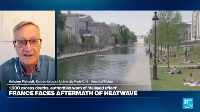 Video thumbnail for French hospitals 'better prepared': 'Important lessons learned from deadly 2003 heatwave'