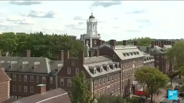 'Video thumbnail for Trump administration unlawfully cut Harvard's funding, US judge rules'