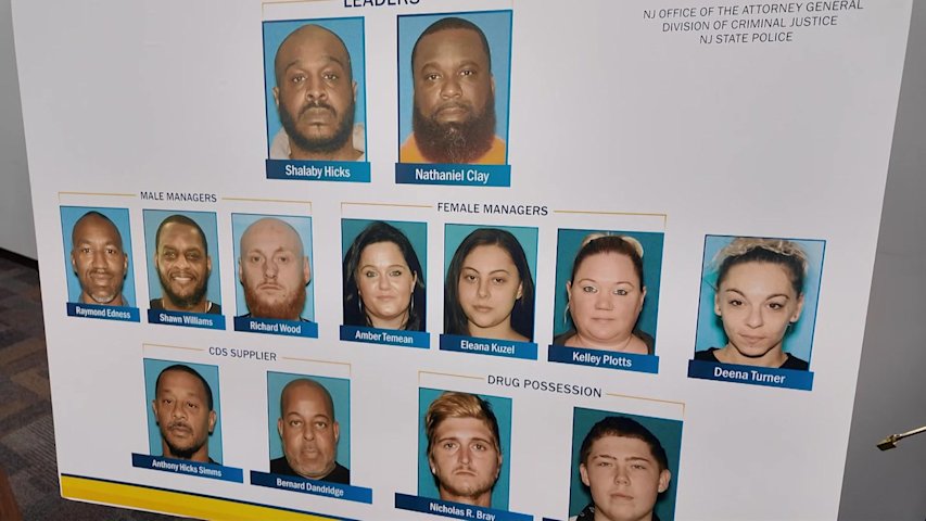 Video thumbnail for 13 arrested for operating a human trafficking ring in South Jersey