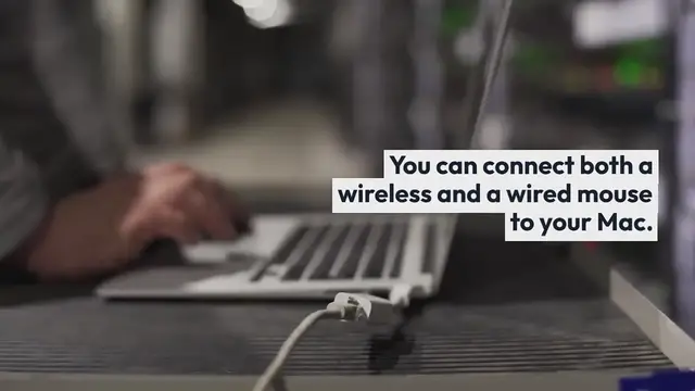 Video thumbnail for Connect Wireless Mouse to Mac Without Mouse | Bluetooth and RF Mouse