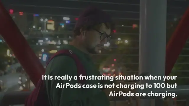 Video thumbnail for AirPods Case Not Charging To 100 But AirPods Are