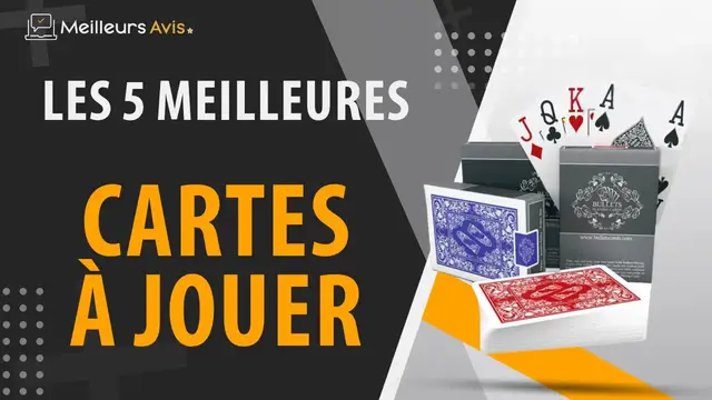 Video thumbnail for ⭐️ MEILLEURES CARTES À JOUER - Comparatif 2024