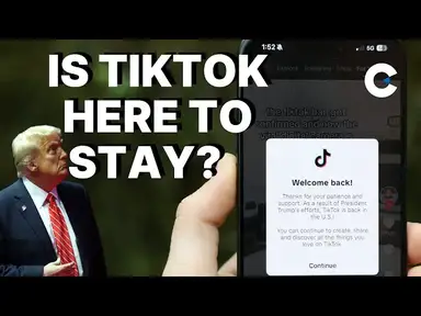 'Video thumbnail for How did Donald Trump stop the TikTok ban?'